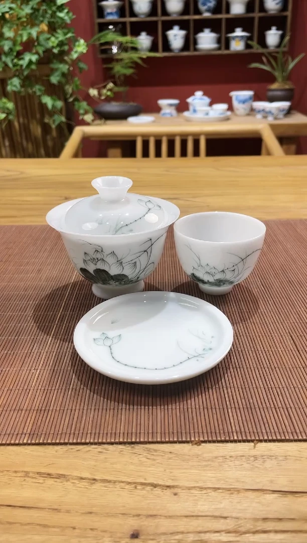 盖碗/杯群芳斋闪购链接（以闪拍图片为准）
