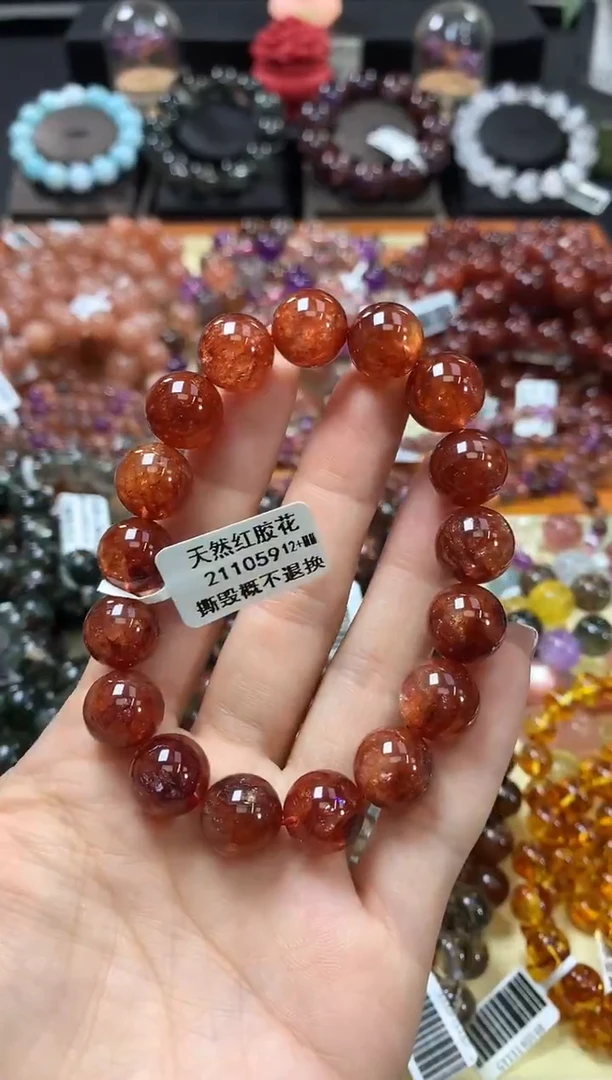 未镶嵌手串水晶12+