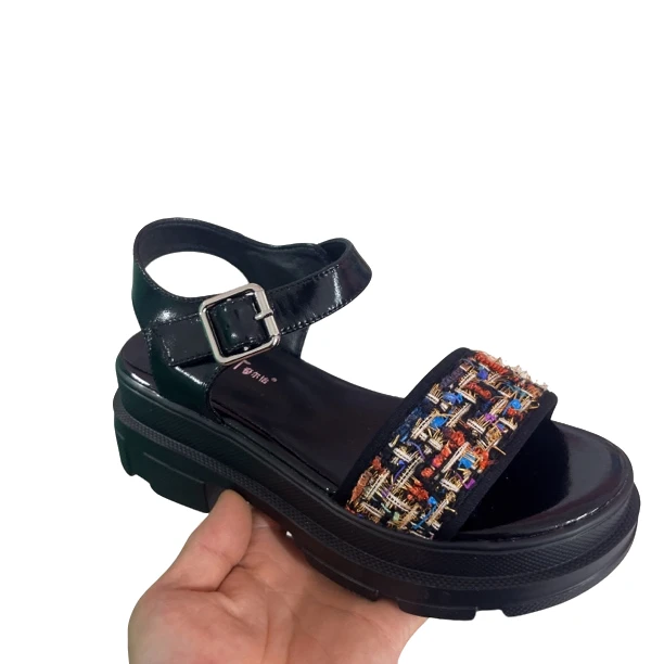 22302新款百搭休闲夏季凉单鞋