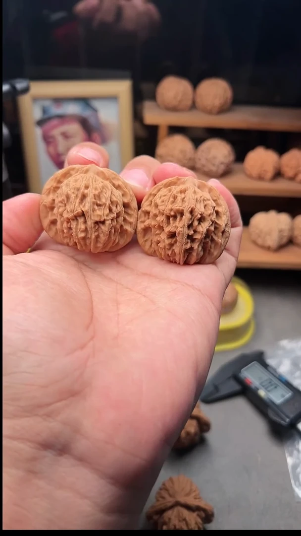 吊坠文玩核桃四座楼44