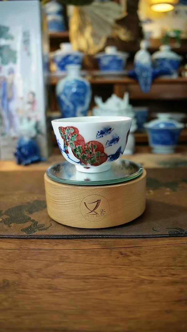 2景德镇手工手绘茶具
