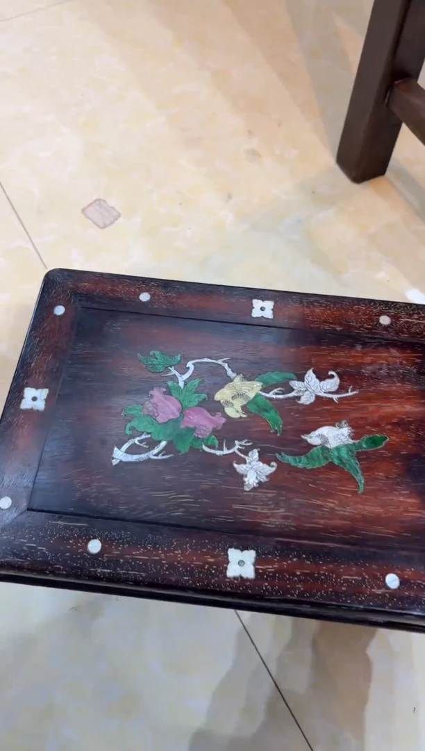 紫檀木小炕桌木木