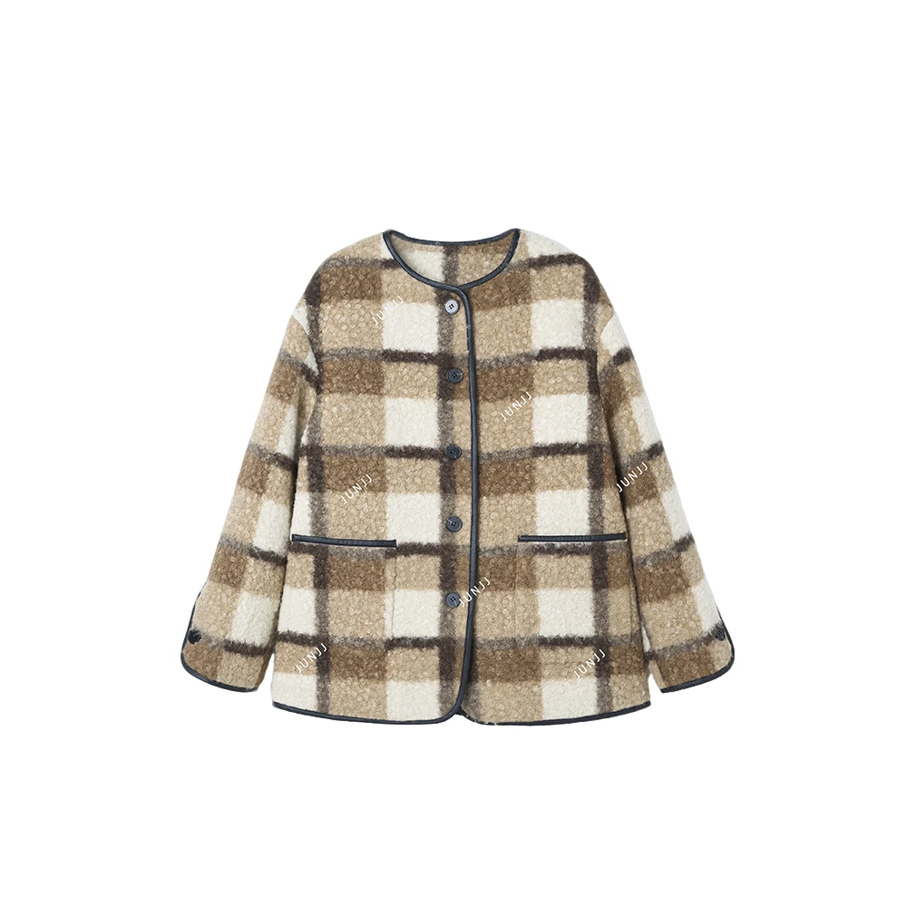 JUNJJ【生椰拿铁】（鹅绒服）陈都灵赵昭仪周也同款女士高级感羽绒服