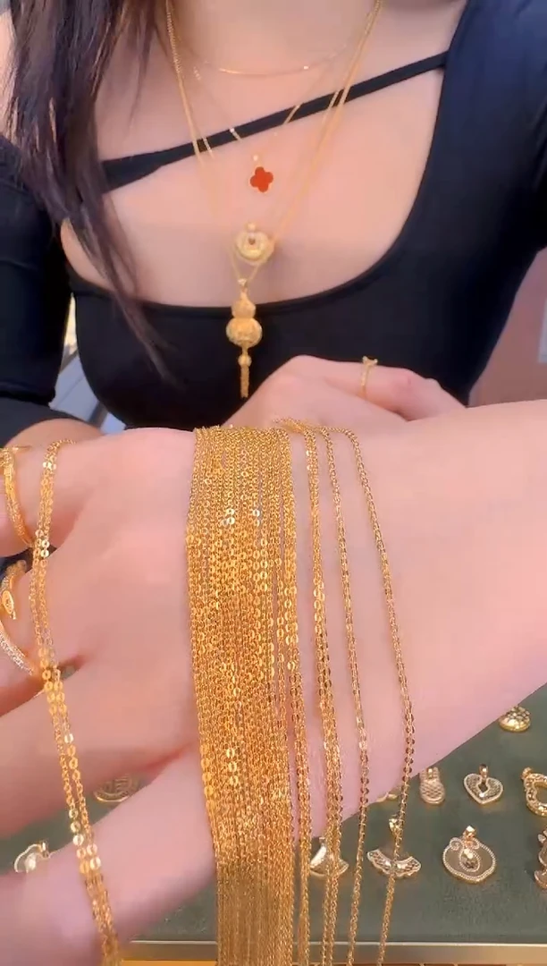 福利45cm固定闪o链1.08g（多样性发货）