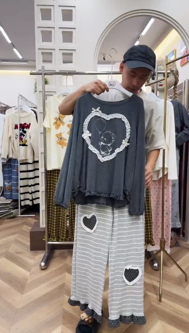 棉长袖长裤L号130斤以下