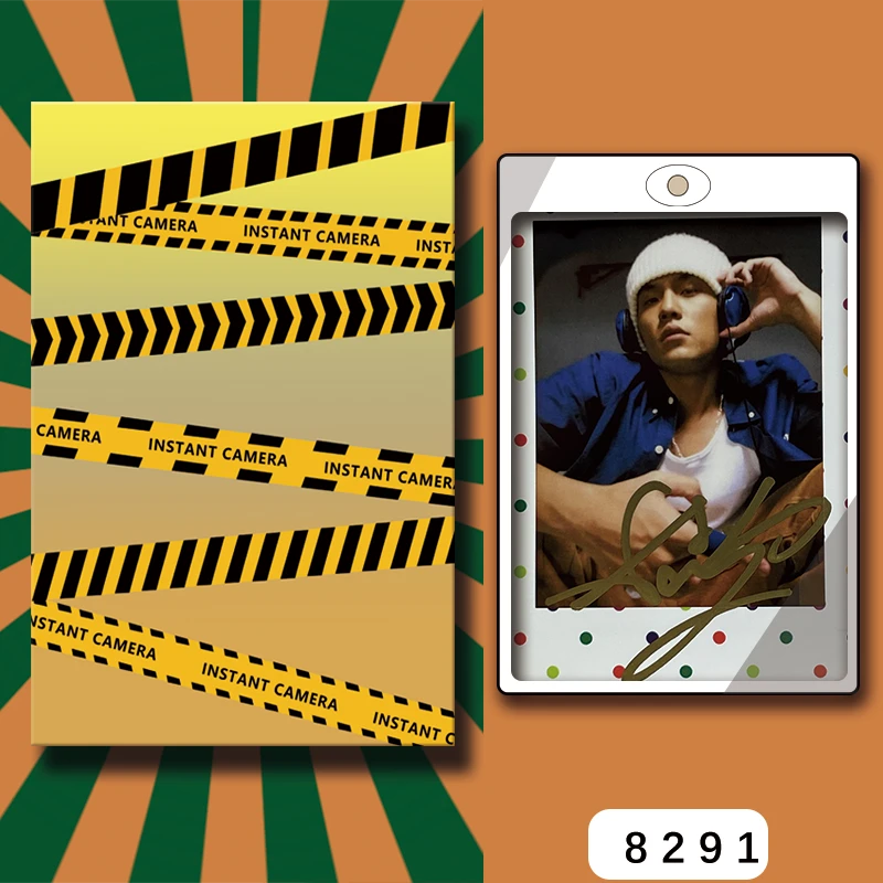 D8291【周杰伦】 正品拍立得照片 波点