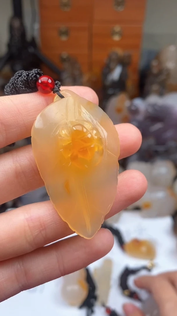 【闪购商品】玛瑙/玉髓颈饰未镶嵌AA