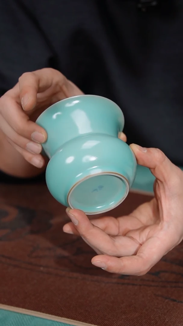 【闪购商品】167-10浣溪沙（微蓝 不完美）送杯