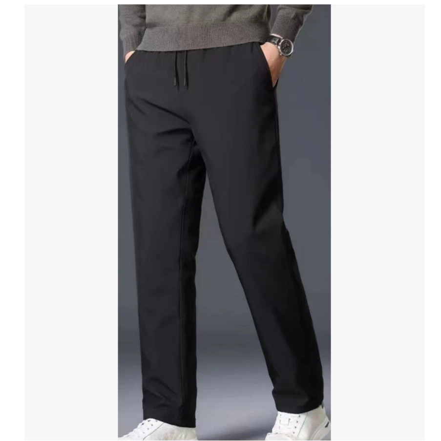 黑色羊毛裤 K1217