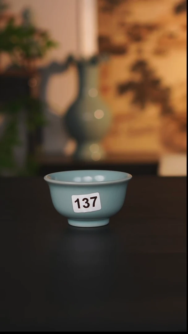 杯子瓷天熙汝瓷仿古釉大压手微瑕137