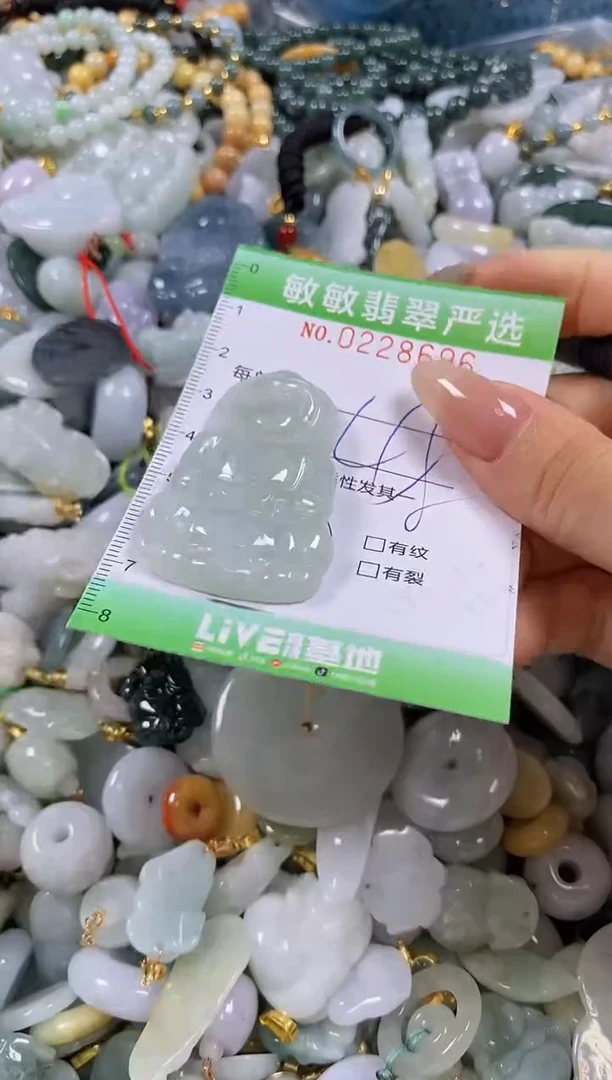 翡翠未镶嵌颈饰闪购0228696