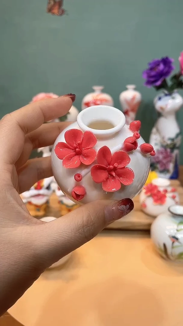 【闪购商品】瓶手工精致陶瓷摆件