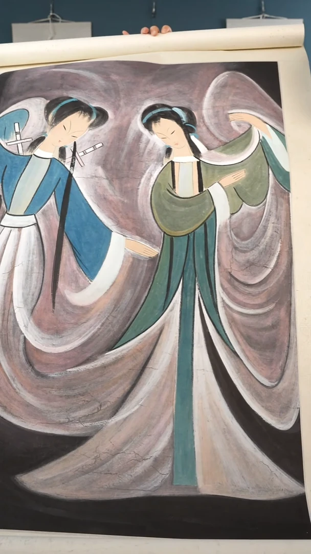 书法渔*林fm老师 仕女 立轴