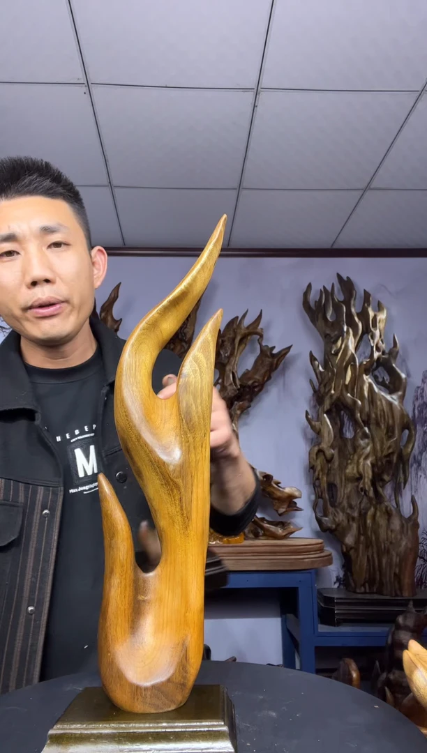 金丝楠木雕款诺*佳金丝楠木工艺品摆件