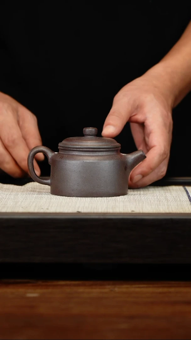 茶壶紫砂还原烧德钟