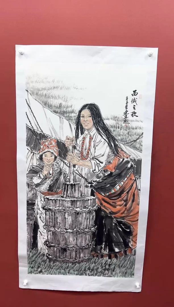 【闪购商品】国画周建真老师作品