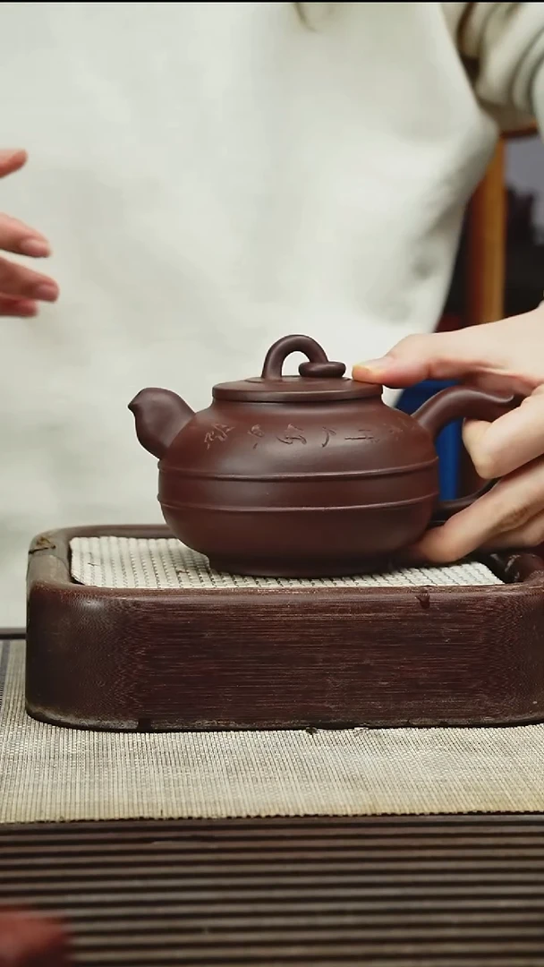 茶壶紫砂380CC