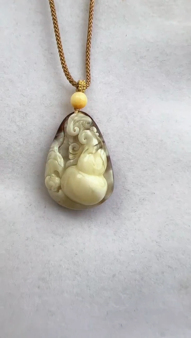 【闪购商品】未镶嵌琥珀裸石10313064-吊坠