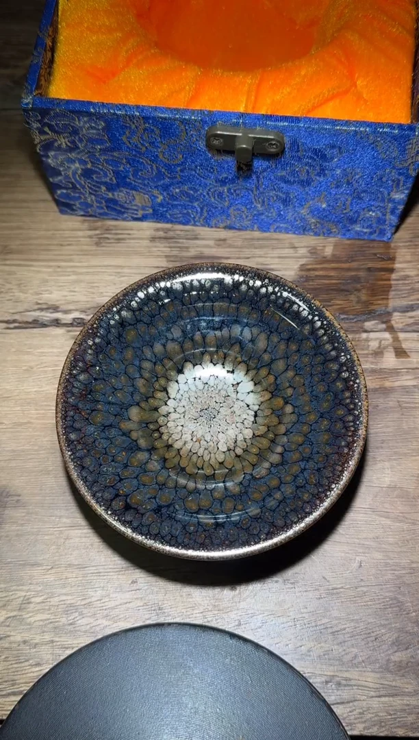 茶盏何定欣老师作品