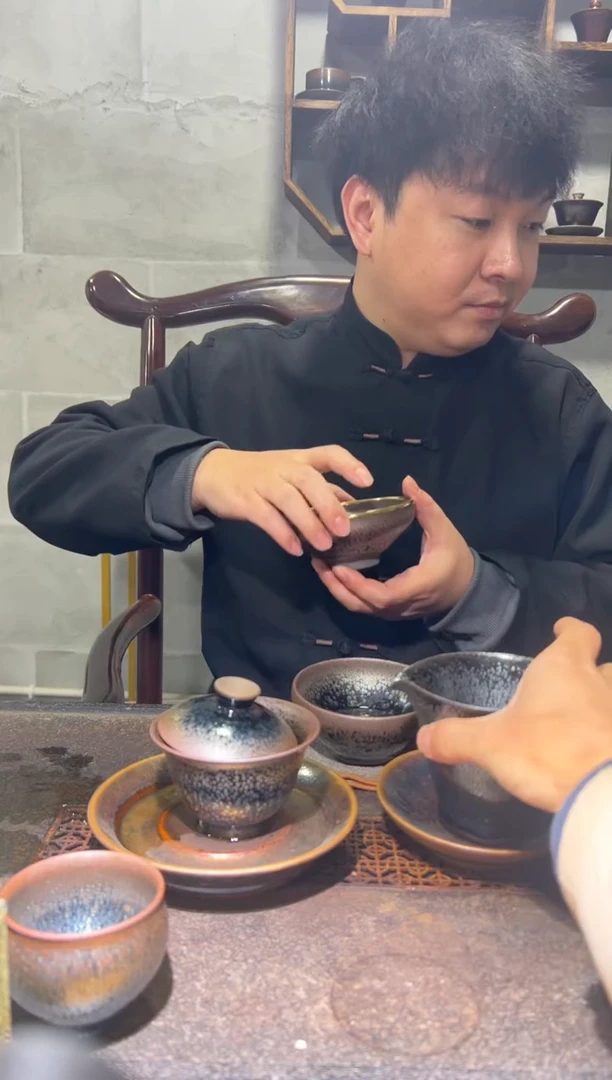 茶盏肖*百年龙窑黄杰15
