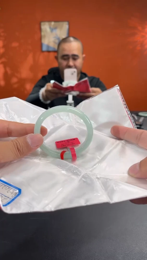 未镶嵌手镯翡翠12        圈口51-50