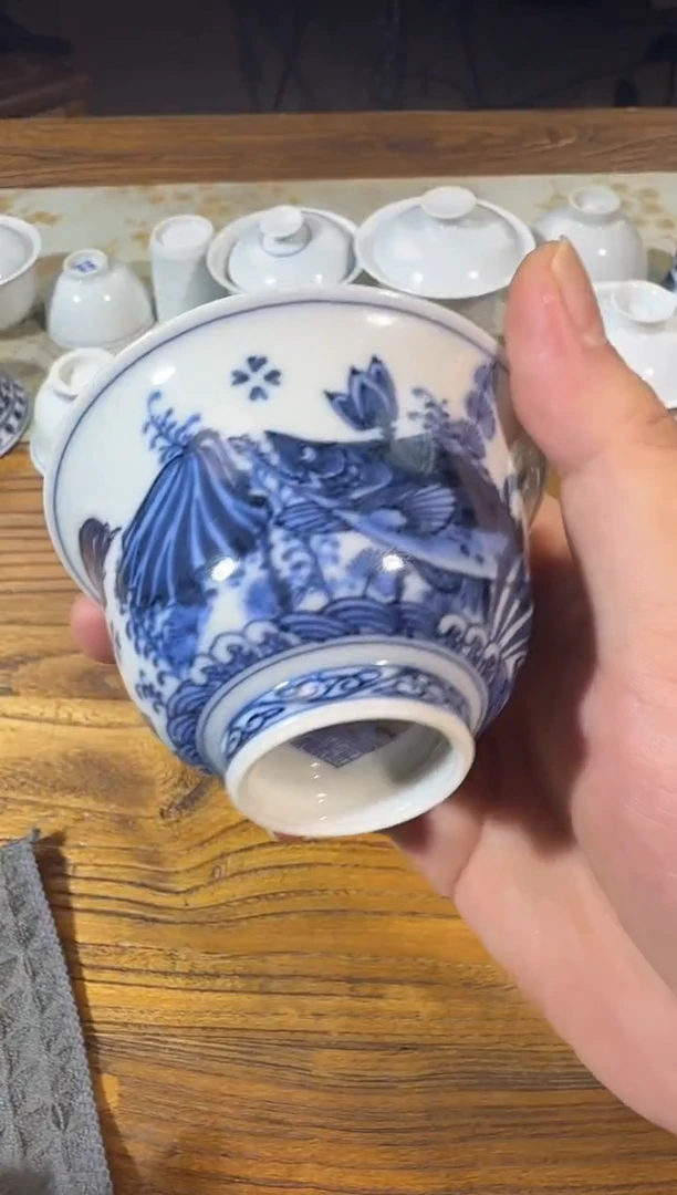 鱼藻岩茶小盖碗鱼藻岩茶小盖碗