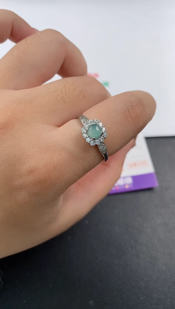 【闪购商品】翡翠戒指未镶嵌天然A货翡翠