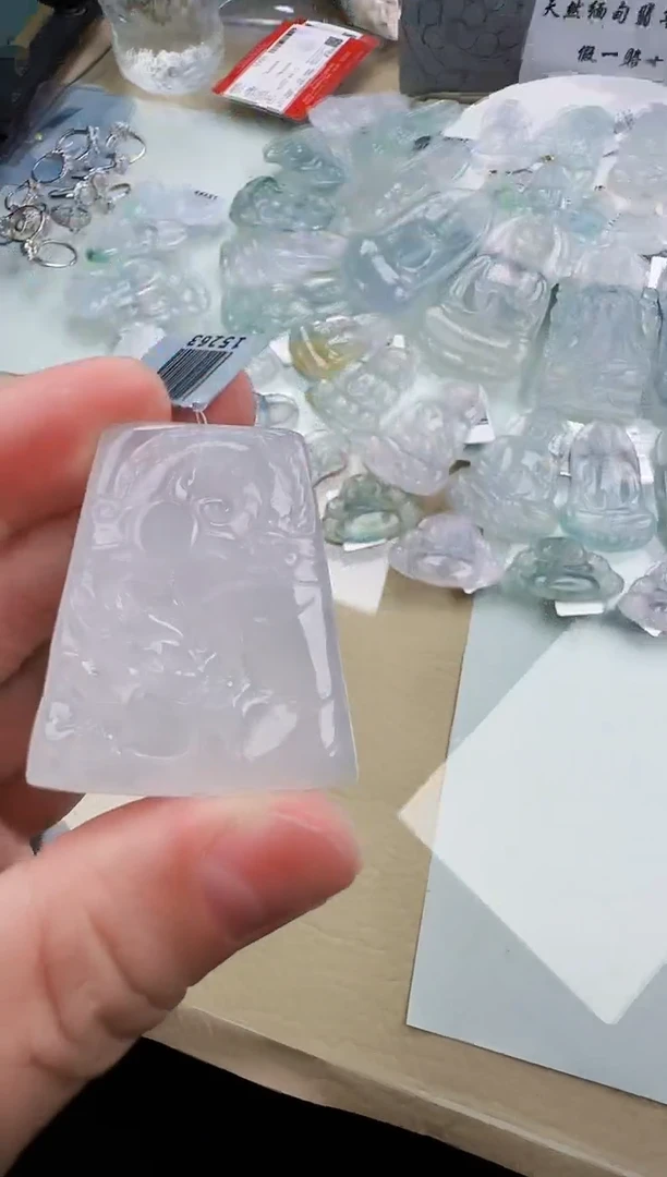 颈饰未镶嵌翡翠缅甸翡翠a货