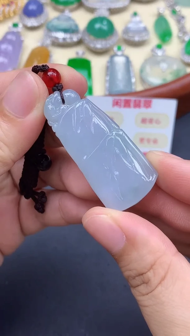 颈饰未镶嵌翡翠47-中国好珍宝