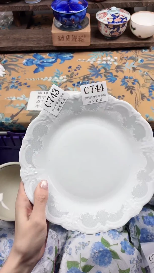 瓷片鱼*鱼                C744