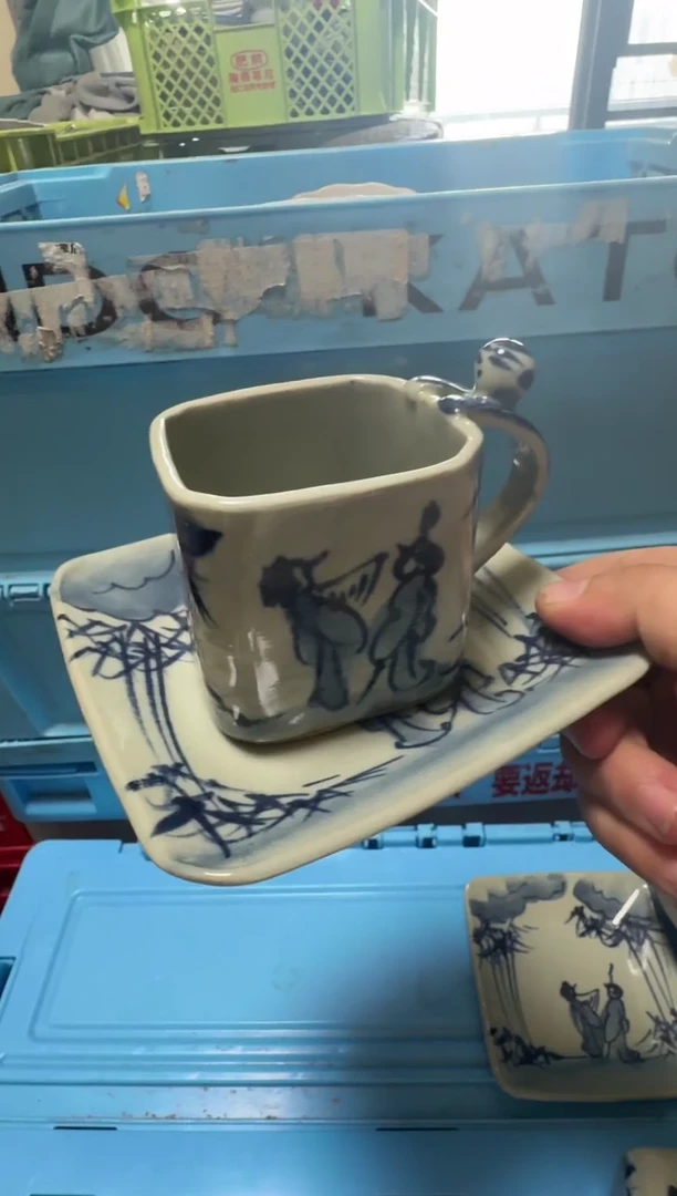 中古瓷器默认微瑕，不退不换杭*-杭圆
