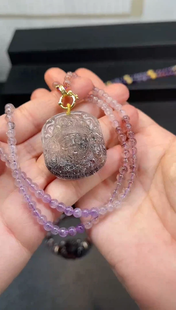 未镶嵌颈饰水晶【添禧珠宝】定制款