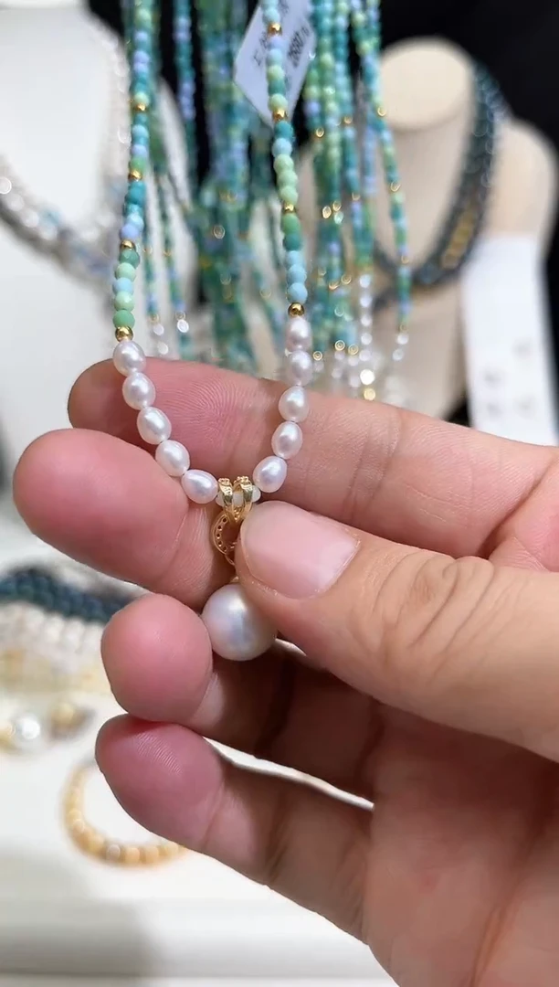 颈饰未镶嵌淡水珍珠A36