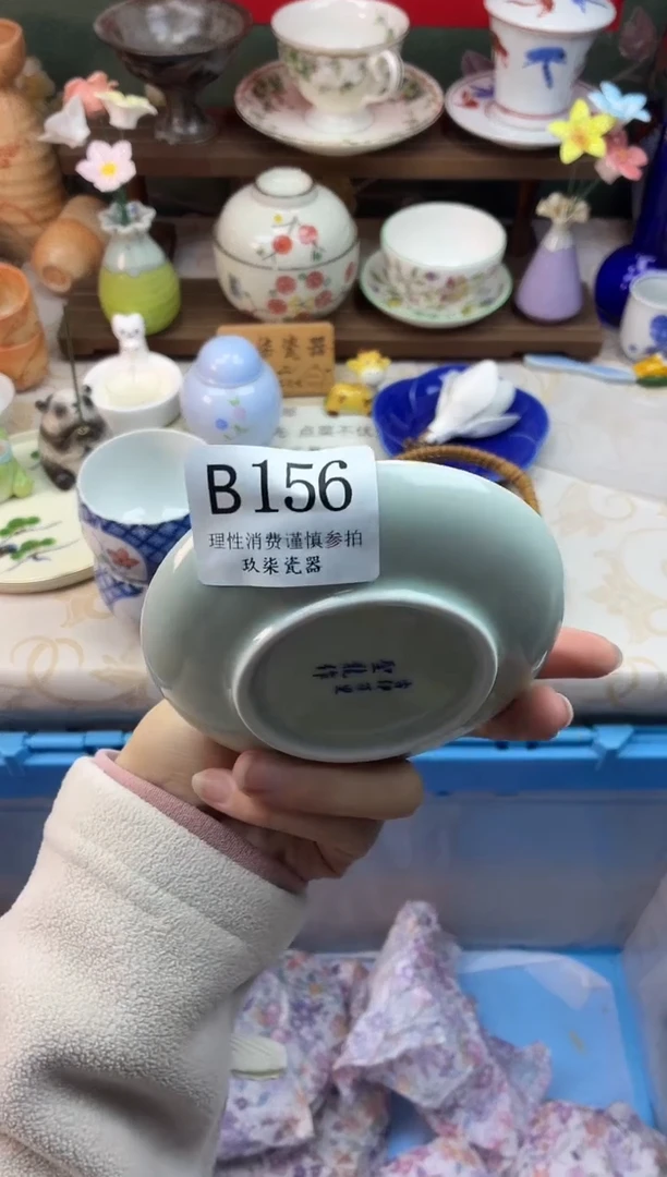 瓷片丁*眠    B156
