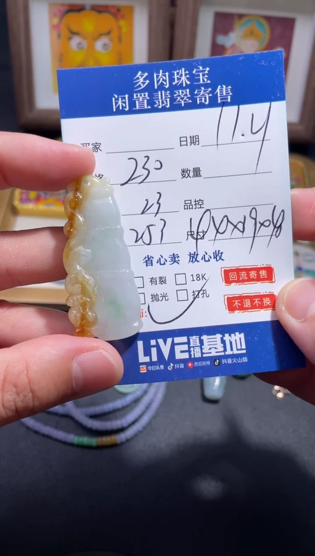 颈饰未镶嵌翡翠6