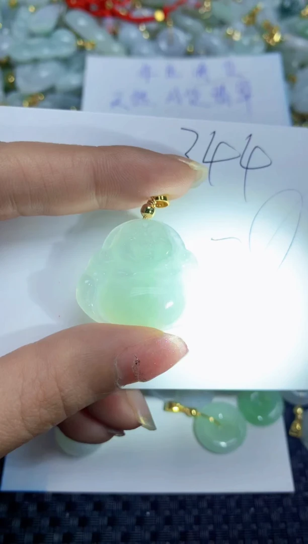 【闪购商品】翡翠颈饰合金   天然A货翡翠