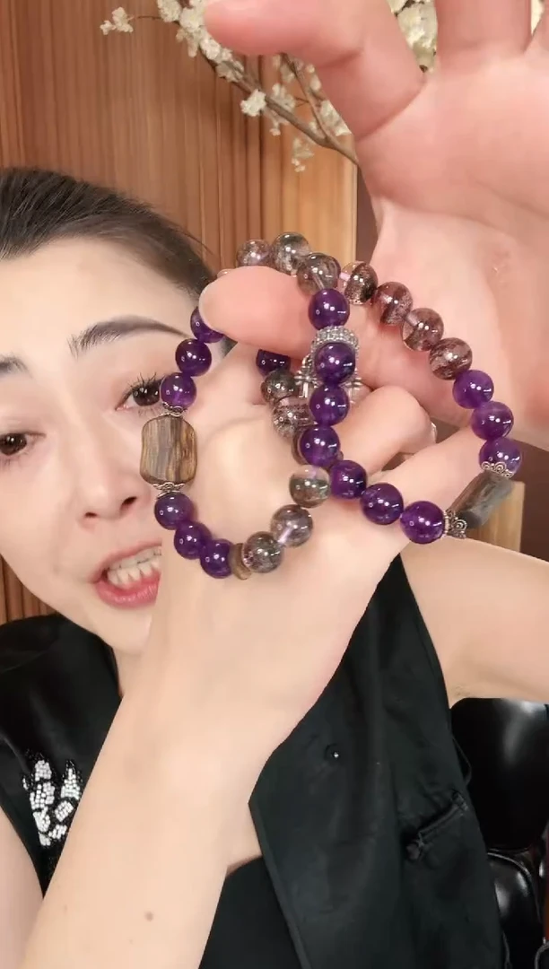 未镶嵌手链水晶手串 多样性发货 发一条
