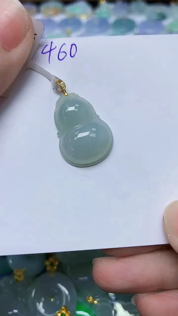 翡翠未镶嵌颈饰 天然缅甸翡翠A货