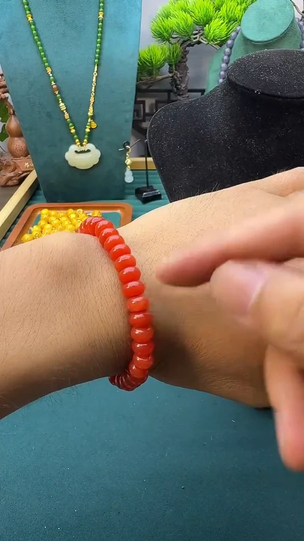 未镶嵌手链翡翠星****运QW63