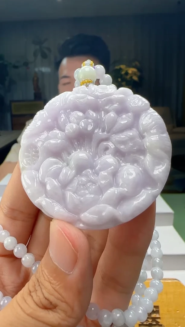吊坠(赠链)未镶嵌翡翠AR@@60B7J19727M