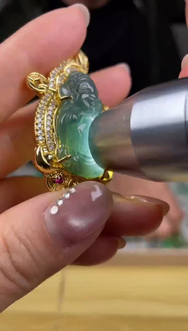 吊坠(赠链)合金翡翠财爷爷吊坠