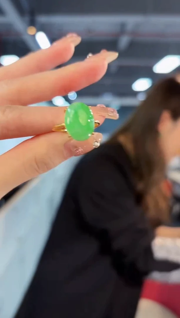 【闪购商品】翡翠戒指未镶嵌缅料A货/支持复检/一件