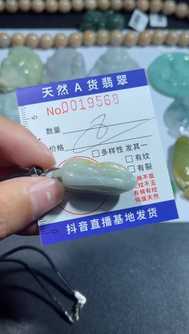 【闪购商品】翡翠颈饰未镶嵌00019568