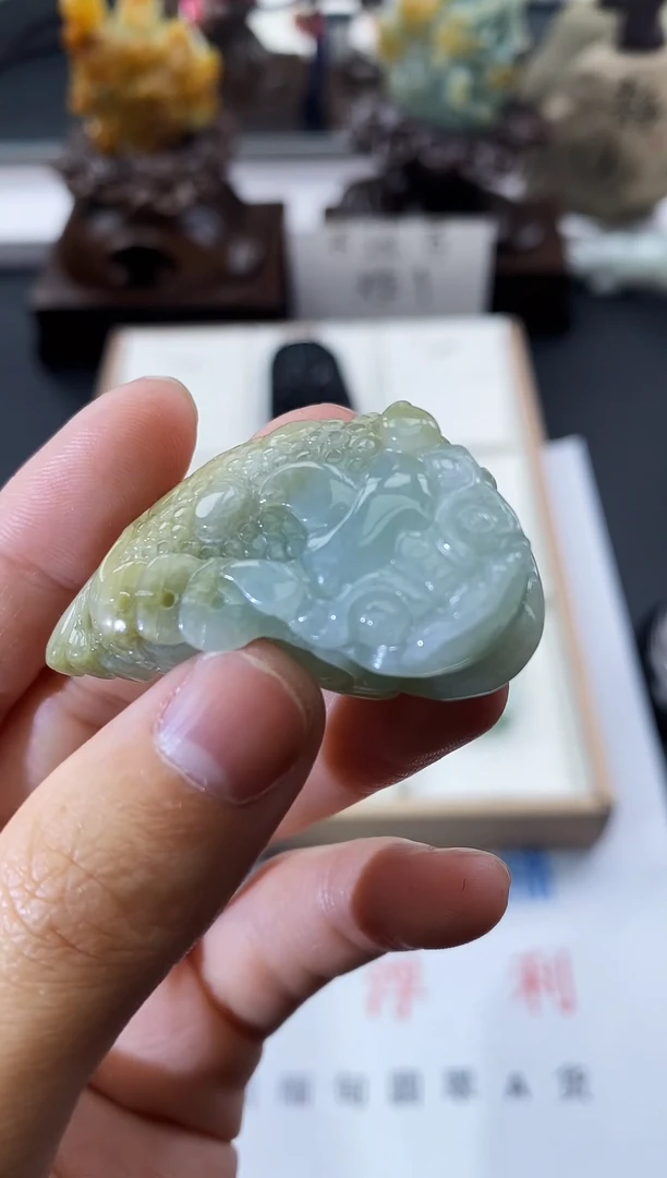 颈饰未镶嵌翡翠天然缅甸A货翡翠