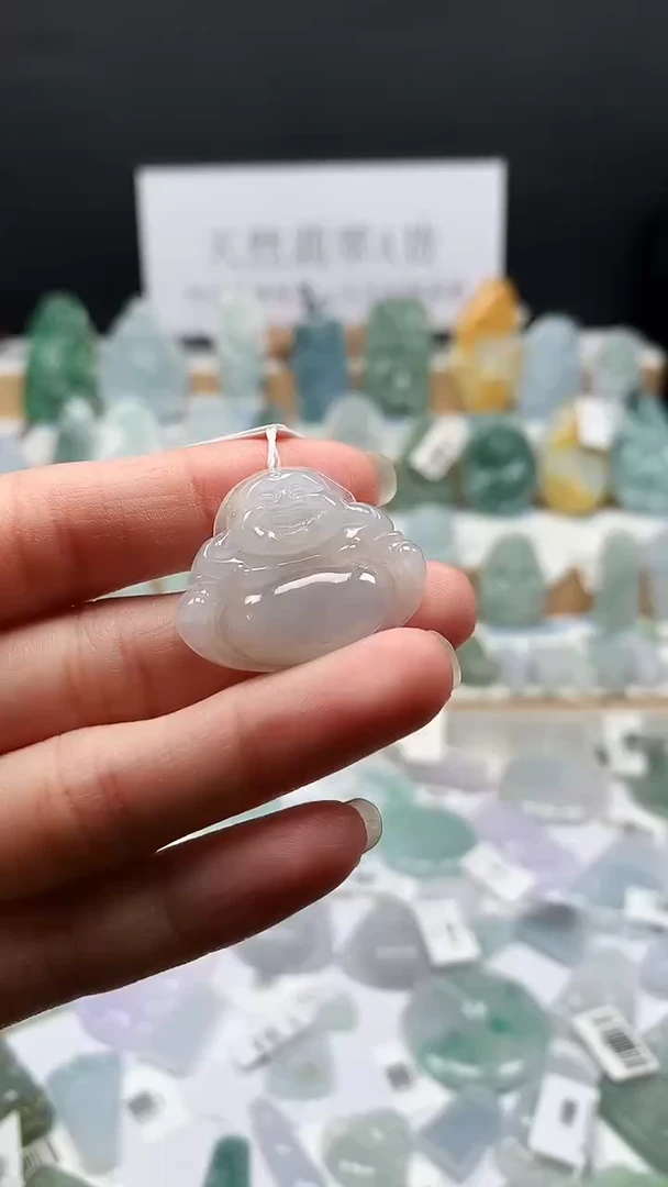 吊坠(不含链)未镶嵌翡翠33佛公