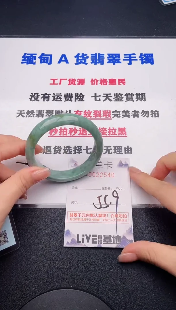未镶嵌手镯翡翠40