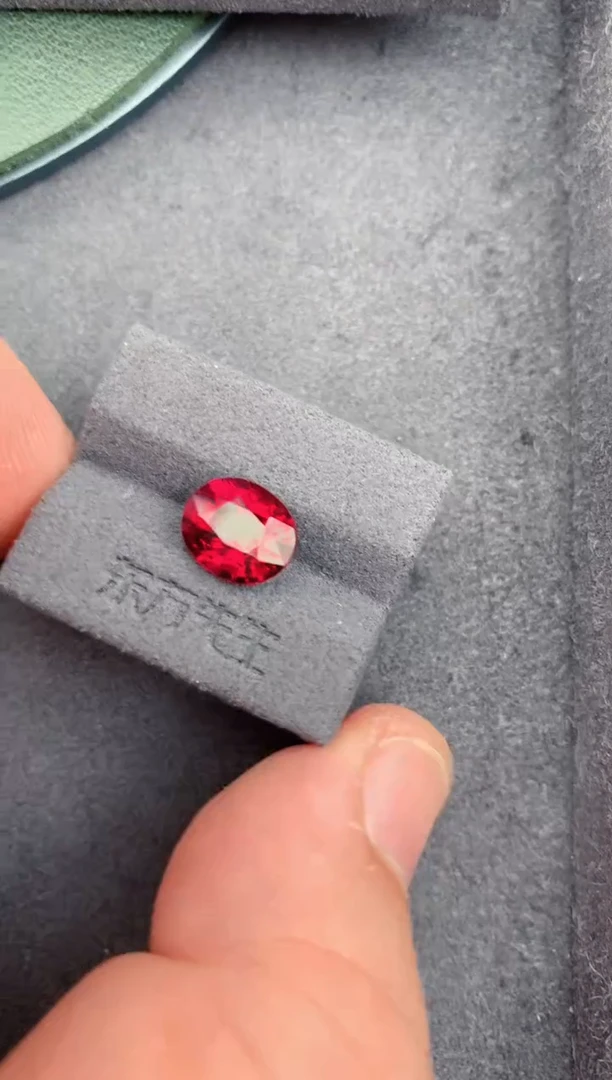 未镶嵌裸石碧玺2.7ct 卢比来碧玺 定制