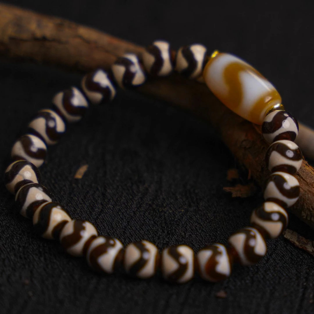 非金属珐琅手链 （已转山）西藏非金属琉璃手串