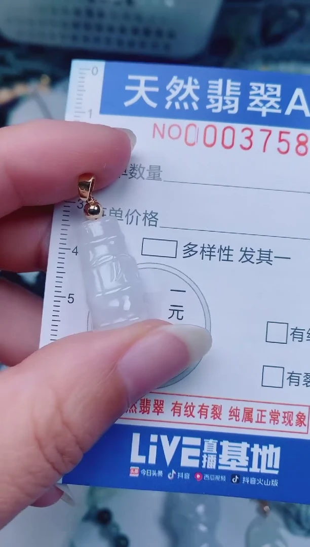 颈饰未镶嵌翡翠00003758