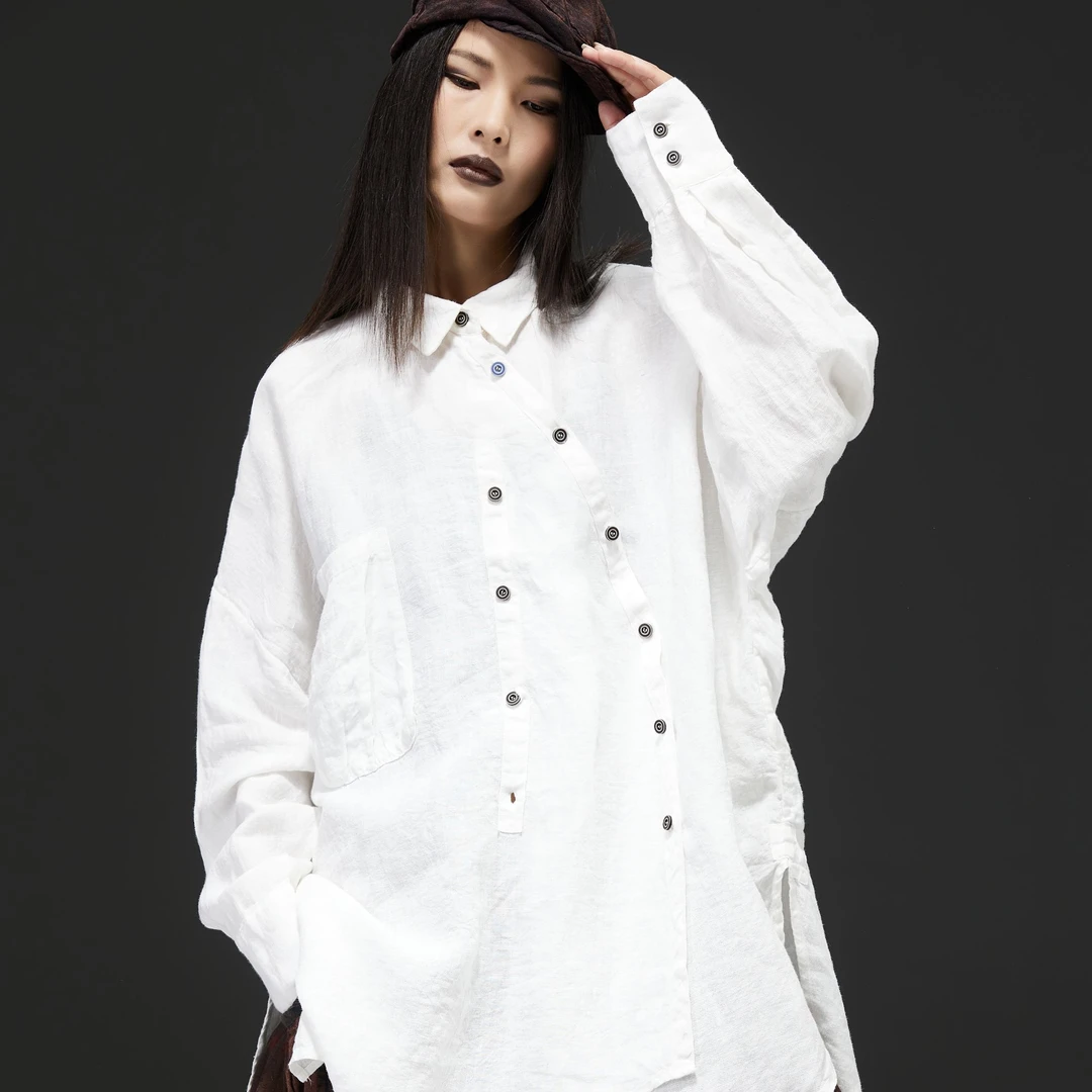 麻依者原创春款衬衫M-065